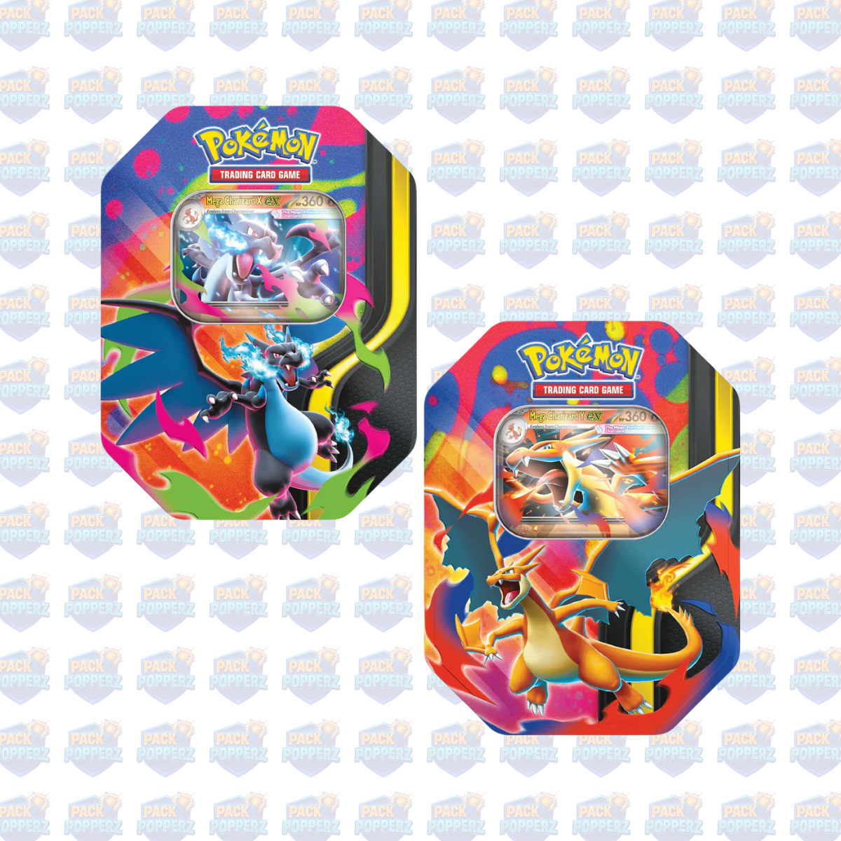 Mega Charizard X & Y tins (random selection)