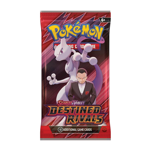 Destined Rivals Single Booster Pack - Pokémon TCG Scarlet and Violet