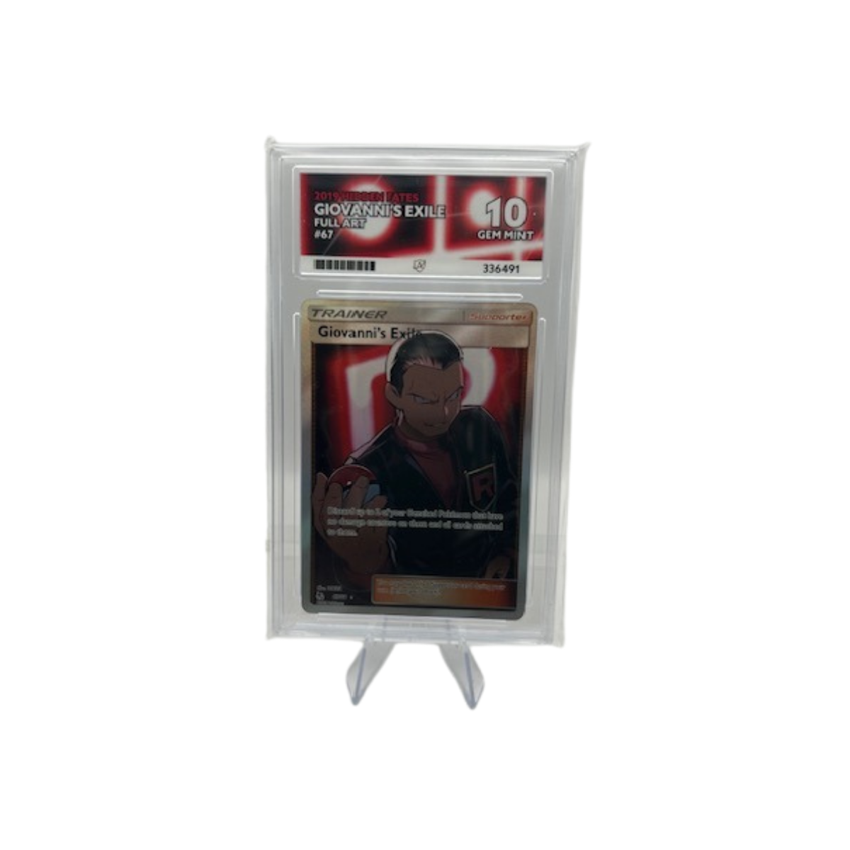 Giovanni's Exile #67 Hidden Fates ACE 10