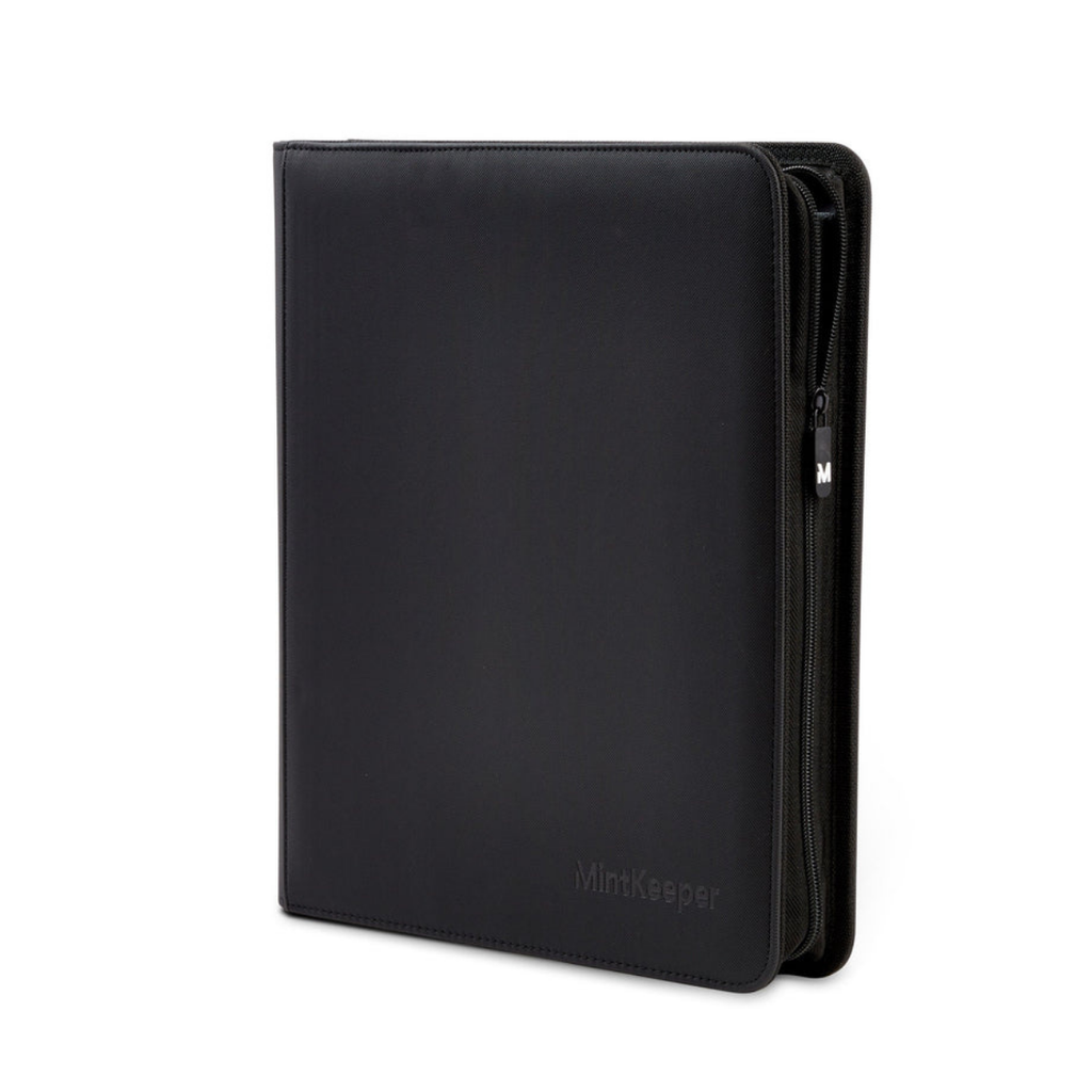 MintKeeper - Premium 12-Pocket Zip Card Binder